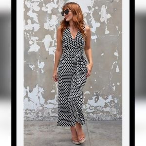 Anthropologie Eva Franco Masha Abstract Knit Jumpsuit